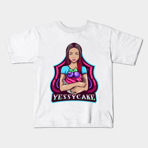 Hug a Cupcake 2.0 Kids T-Shirt by YessyCake